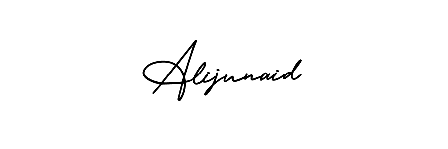 Create a beautiful signature design for name Alijunaid. With this signature (AmerikaSignatureDemo-Regular) fonts, you can make a handwritten signature for free. Alijunaid signature style 3 images and pictures png