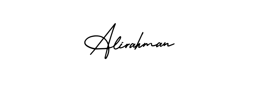 You can use this online signature creator to create a handwritten signature for the name Alirahman. This is the best online autograph maker. Alirahman signature style 3 images and pictures png