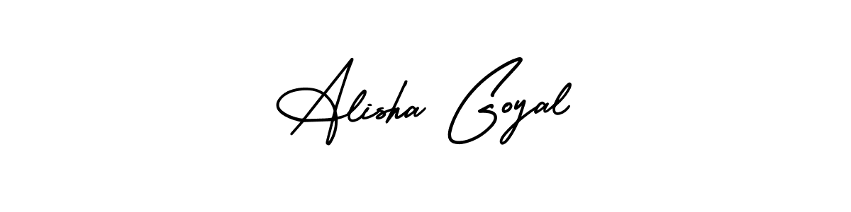 Similarly AmerikaSignatureDemo-Regular is the best handwritten signature design. Signature creator online .You can use it as an online autograph creator for name Alisha Goyal. Alisha Goyal signature style 3 images and pictures png