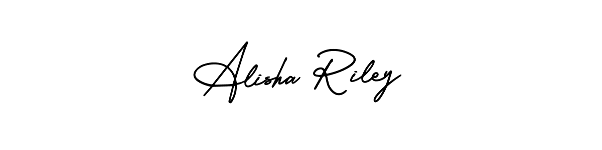 It looks lik you need a new signature style for name Alisha Riley. Design unique handwritten (AmerikaSignatureDemo-Regular) signature with our free signature maker in just a few clicks. Alisha Riley signature style 3 images and pictures png