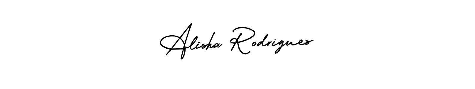 How to make Alisha Rodrigues signature? AmerikaSignatureDemo-Regular is a professional autograph style. Create handwritten signature for Alisha Rodrigues name. Alisha Rodrigues signature style 3 images and pictures png