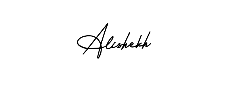 Similarly AmerikaSignatureDemo-Regular is the best handwritten signature design. Signature creator online .You can use it as an online autograph creator for name Alishekh. Alishekh signature style 3 images and pictures png
