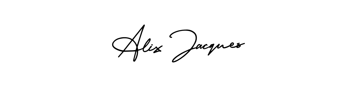 This is the best signature style for the Alix Jacques name. Also you like these signature font (AmerikaSignatureDemo-Regular). Mix name signature. Alix Jacques signature style 3 images and pictures png