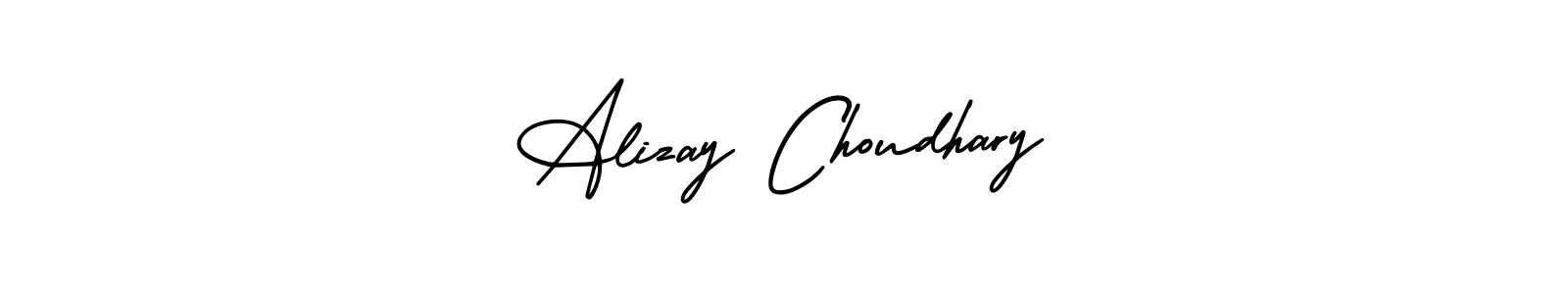 Create a beautiful signature design for name Alizay Choudhary. With this signature (AmerikaSignatureDemo-Regular) fonts, you can make a handwritten signature for free. Alizay Choudhary signature style 3 images and pictures png