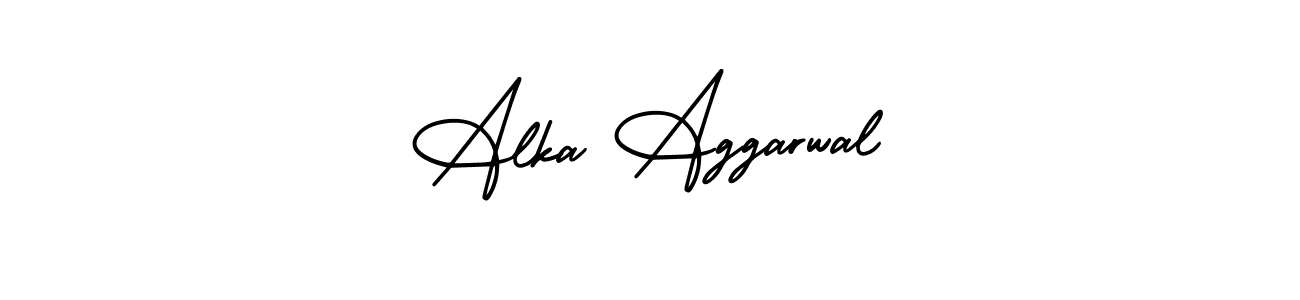 Also You can easily find your signature by using the search form. We will create Alka Aggarwal name handwritten signature images for you free of cost using AmerikaSignatureDemo-Regular sign style. Alka Aggarwal signature style 3 images and pictures png