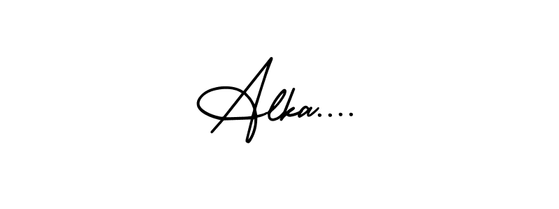 This is the best signature style for the Alka.... name. Also you like these signature font (AmerikaSignatureDemo-Regular). Mix name signature. Alka.... signature style 3 images and pictures png
