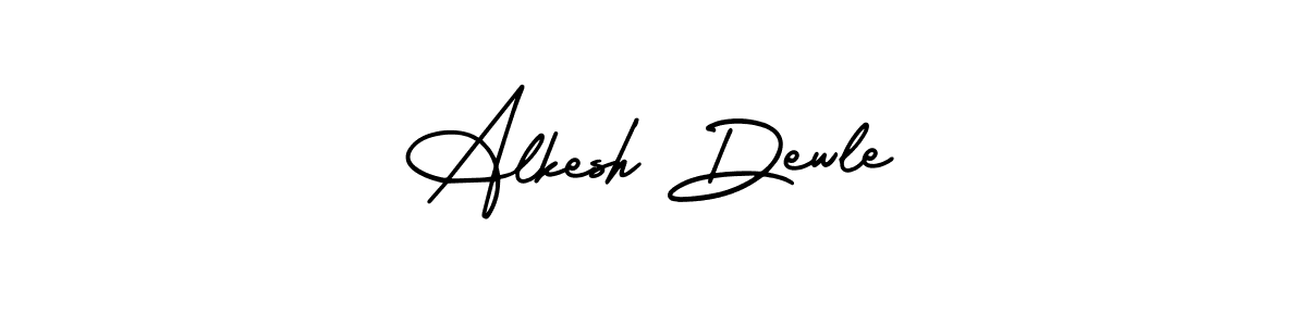 Also You can easily find your signature by using the search form. We will create Alkesh Dewle name handwritten signature images for you free of cost using AmerikaSignatureDemo-Regular sign style. Alkesh Dewle signature style 3 images and pictures png