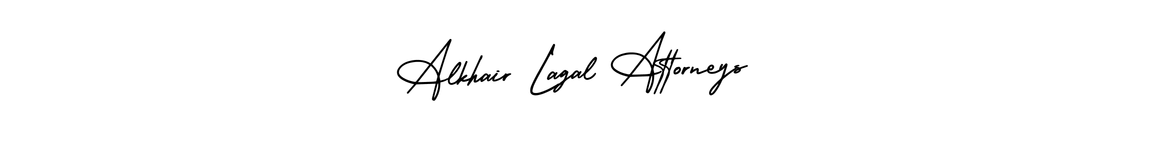 How to make Alkhair Lagal Attorneys signature? AmerikaSignatureDemo-Regular is a professional autograph style. Create handwritten signature for Alkhair Lagal Attorneys name. Alkhair Lagal Attorneys signature style 3 images and pictures png