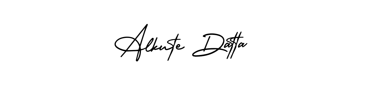 Also we have Alkute Datta name is the best signature style. Create professional handwritten signature collection using AmerikaSignatureDemo-Regular autograph style. Alkute Datta signature style 3 images and pictures png