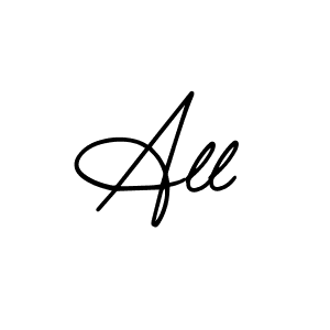 How to make All name signature. Use AmerikaSignatureDemo-Regular style for creating short signs online. This is the latest handwritten sign. All signature style 3 images and pictures png