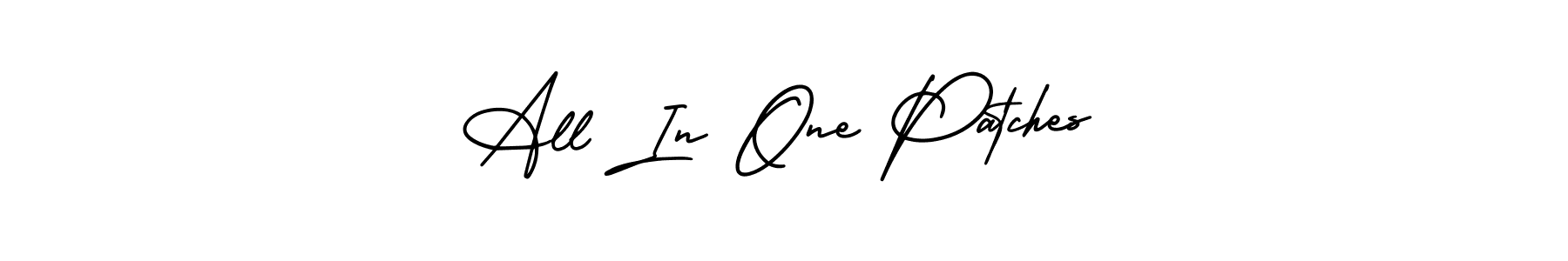 AmerikaSignatureDemo-Regular is a professional signature style that is perfect for those who want to add a touch of class to their signature. It is also a great choice for those who want to make their signature more unique. Get All In One Patches name to fancy signature for free. All In One Patches signature style 3 images and pictures png