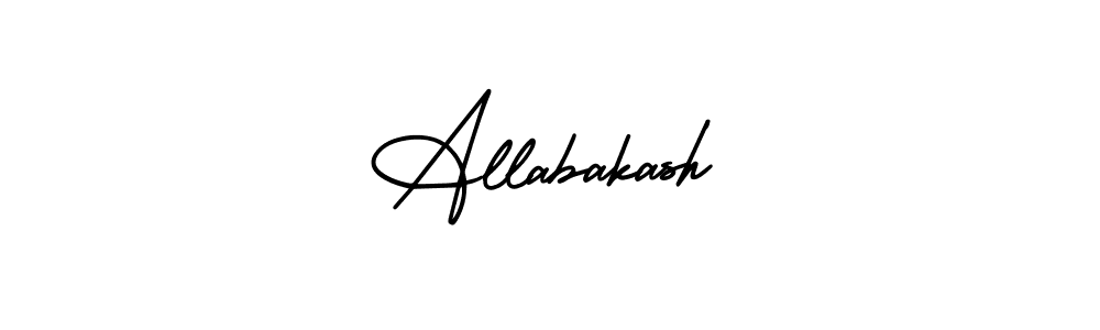 Also we have Allabakash name is the best signature style. Create professional handwritten signature collection using AmerikaSignatureDemo-Regular autograph style. Allabakash signature style 3 images and pictures png