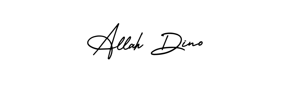 Allah Dino stylish signature style. Best Handwritten Sign (AmerikaSignatureDemo-Regular) for my name. Handwritten Signature Collection Ideas for my name Allah Dino. Allah Dino signature style 3 images and pictures png