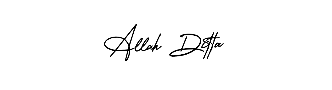 Also we have Allah Ditta name is the best signature style. Create professional handwritten signature collection using AmerikaSignatureDemo-Regular autograph style. Allah Ditta signature style 3 images and pictures png