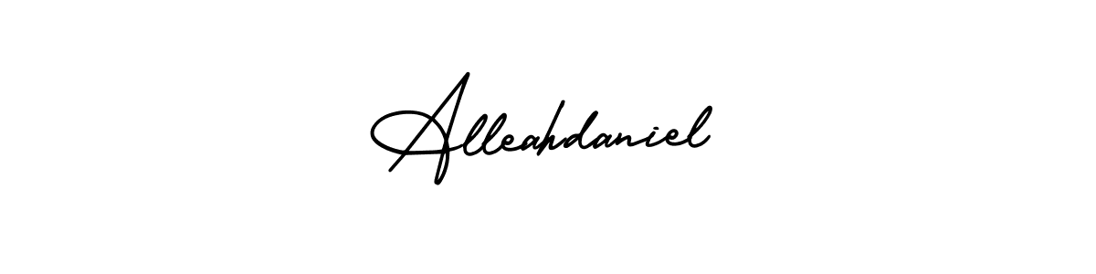 Best and Professional Signature Style for Alleahdaniel. AmerikaSignatureDemo-Regular Best Signature Style Collection. Alleahdaniel signature style 3 images and pictures png