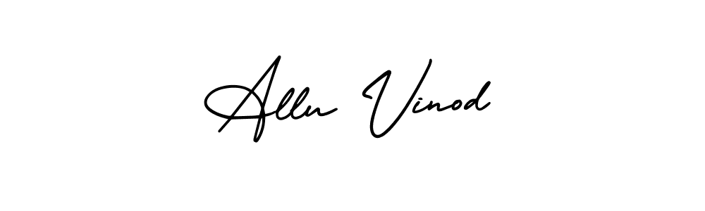 See photos of Allu Vinod official signature by Spectra . Check more albums & portfolios. Read reviews & check more about AmerikaSignatureDemo-Regular font. Allu Vinod signature style 3 images and pictures png