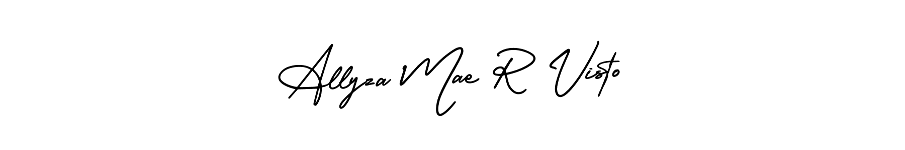 See photos of Allyza Mae R Visto official signature by Spectra . Check more albums & portfolios. Read reviews & check more about AmerikaSignatureDemo-Regular font. Allyza Mae R Visto signature style 3 images and pictures png