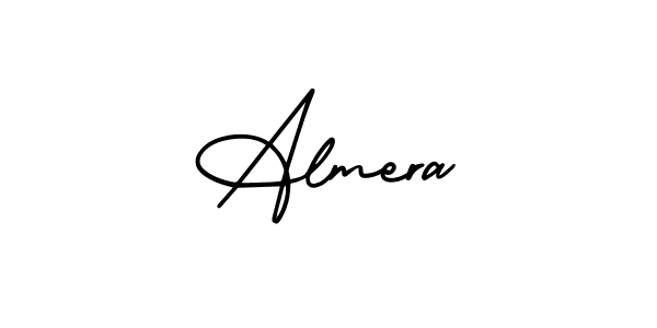 Best and Professional Signature Style for Almera. AmerikaSignatureDemo-Regular Best Signature Style Collection. Almera signature style 3 images and pictures png