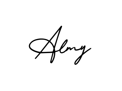 AmerikaSignatureDemo-Regular is a professional signature style that is perfect for those who want to add a touch of class to their signature. It is also a great choice for those who want to make their signature more unique. Get Almy name to fancy signature for free. Almy signature style 3 images and pictures png