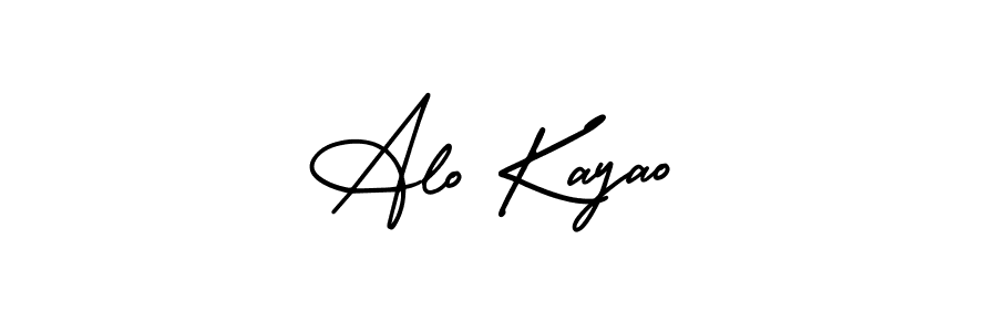 You can use this online signature creator to create a handwritten signature for the name Alo Kayao. This is the best online autograph maker. Alo Kayao signature style 3 images and pictures png