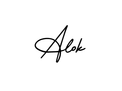 Make a beautiful signature design for name Alok. Use this online signature maker to create a handwritten signature for free. Alok signature style 3 images and pictures png