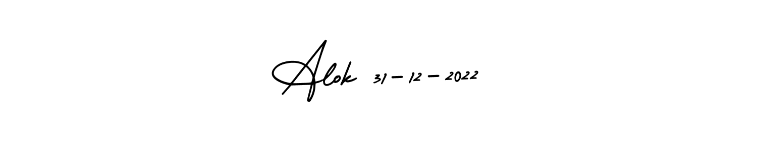 Make a beautiful signature design for name Alok 31-12-2022. With this signature (AmerikaSignatureDemo-Regular) style, you can create a handwritten signature for free. Alok 31-12-2022 signature style 3 images and pictures png