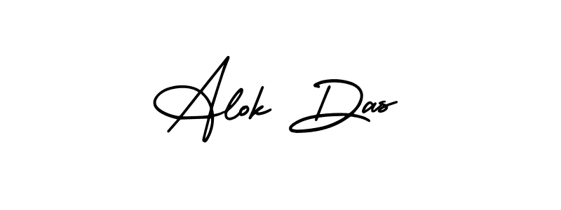 It looks lik you need a new signature style for name Alok Das. Design unique handwritten (AmerikaSignatureDemo-Regular) signature with our free signature maker in just a few clicks. Alok Das signature style 3 images and pictures png