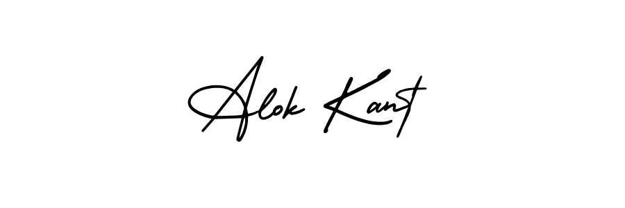 It looks lik you need a new signature style for name Alok Kant. Design unique handwritten (AmerikaSignatureDemo-Regular) signature with our free signature maker in just a few clicks. Alok Kant signature style 3 images and pictures png