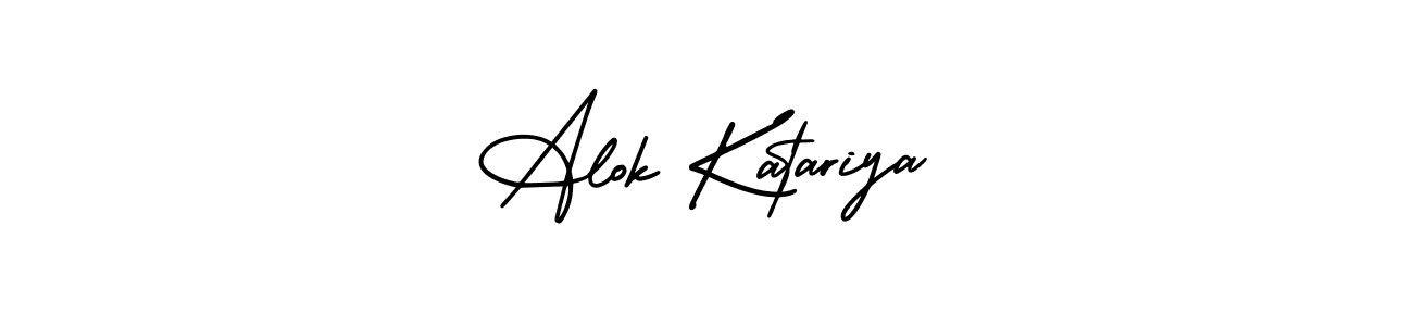 Best and Professional Signature Style for Alok Katariya. AmerikaSignatureDemo-Regular Best Signature Style Collection. Alok Katariya signature style 3 images and pictures png