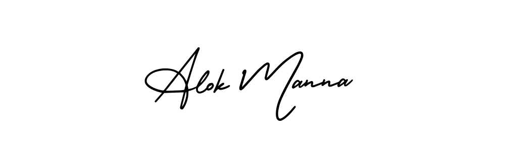 AmerikaSignatureDemo-Regular is a professional signature style that is perfect for those who want to add a touch of class to their signature. It is also a great choice for those who want to make their signature more unique. Get Alok Manna name to fancy signature for free. Alok Manna signature style 3 images and pictures png