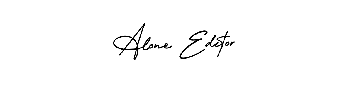 How to Draw Alone Editor signature style? AmerikaSignatureDemo-Regular is a latest design signature styles for name Alone Editor. Alone Editor signature style 3 images and pictures png