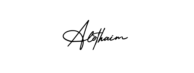 AmerikaSignatureDemo-Regular is a professional signature style that is perfect for those who want to add a touch of class to their signature. It is also a great choice for those who want to make their signature more unique. Get Alothaim name to fancy signature for free. Alothaim signature style 3 images and pictures png