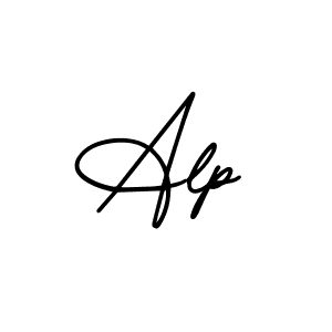 Make a beautiful signature design for name Alp. With this signature (AmerikaSignatureDemo-Regular) style, you can create a handwritten signature for free. Alp signature style 3 images and pictures png