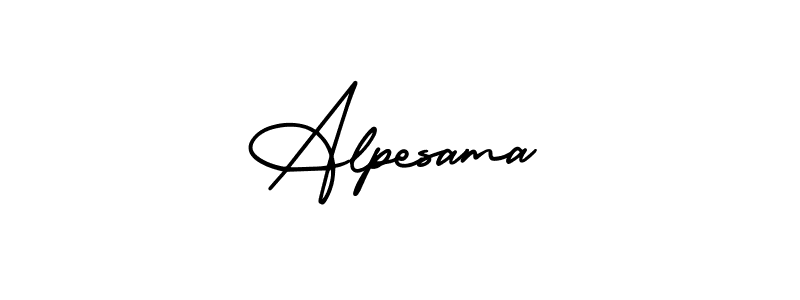 Once you've used our free online signature maker to create your best signature AmerikaSignatureDemo-Regular style, it's time to enjoy all of the benefits that Alpesama name signing documents. Alpesama signature style 3 images and pictures png