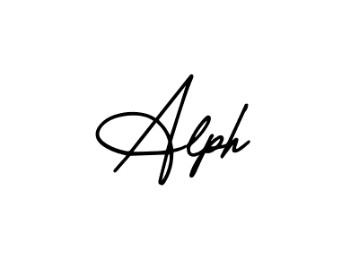 Design your own signature with our free online signature maker. With this signature software, you can create a handwritten (AmerikaSignatureDemo-Regular) signature for name Alph. Alph signature style 3 images and pictures png