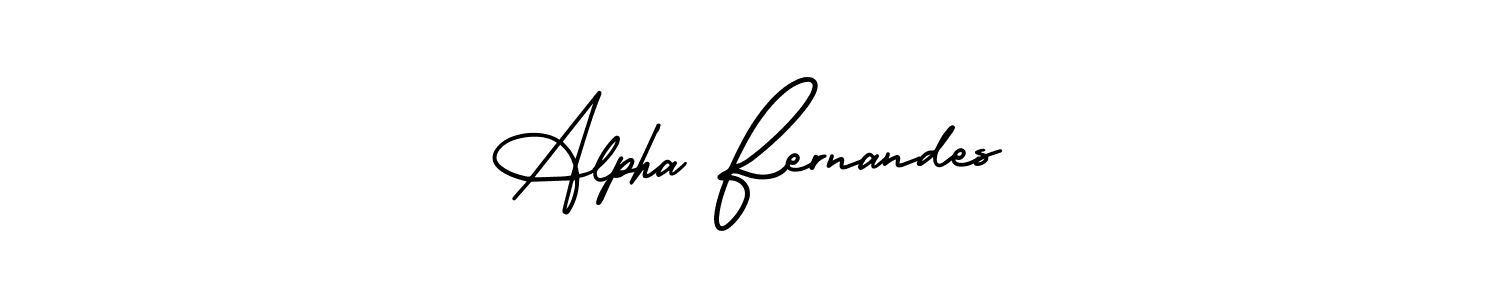 Use a signature maker to create a handwritten signature online. With this signature software, you can design (AmerikaSignatureDemo-Regular) your own signature for name Alpha Fernandes. Alpha Fernandes signature style 3 images and pictures png