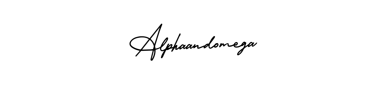 Use a signature maker to create a handwritten signature online. With this signature software, you can design (AmerikaSignatureDemo-Regular) your own signature for name Alphaandomega. Alphaandomega signature style 3 images and pictures png