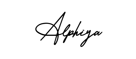 Make a beautiful signature design for name Alphiya. Use this online signature maker to create a handwritten signature for free. Alphiya signature style 3 images and pictures png
