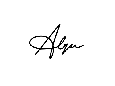 Also You can easily find your signature by using the search form. We will create Alqu name handwritten signature images for you free of cost using AmerikaSignatureDemo-Regular sign style. Alqu signature style 3 images and pictures png