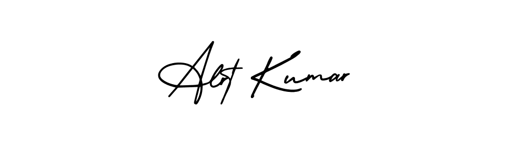 Also You can easily find your signature by using the search form. We will create Alrt Kumar name handwritten signature images for you free of cost using AmerikaSignatureDemo-Regular sign style. Alrt Kumar signature style 3 images and pictures png