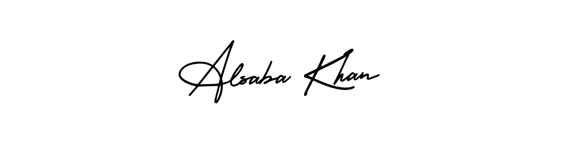 Create a beautiful signature design for name Alsaba Khan. With this signature (AmerikaSignatureDemo-Regular) fonts, you can make a handwritten signature for free. Alsaba Khan signature style 3 images and pictures png