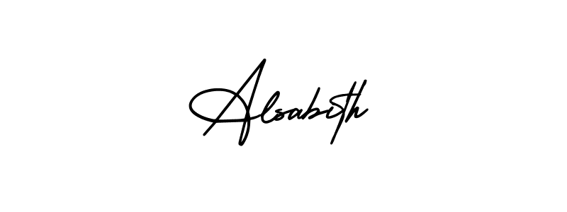 if you are searching for the best signature style for your name Alsabith. so please give up your signature search. here we have designed multiple signature styles  using AmerikaSignatureDemo-Regular. Alsabith signature style 3 images and pictures png