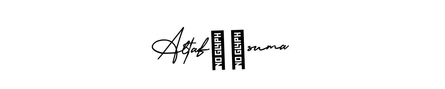 Altaf❤️suma stylish signature style. Best Handwritten Sign (AmerikaSignatureDemo-Regular) for my name. Handwritten Signature Collection Ideas for my name Altaf❤️suma. Altaf❤️suma signature style 3 images and pictures png