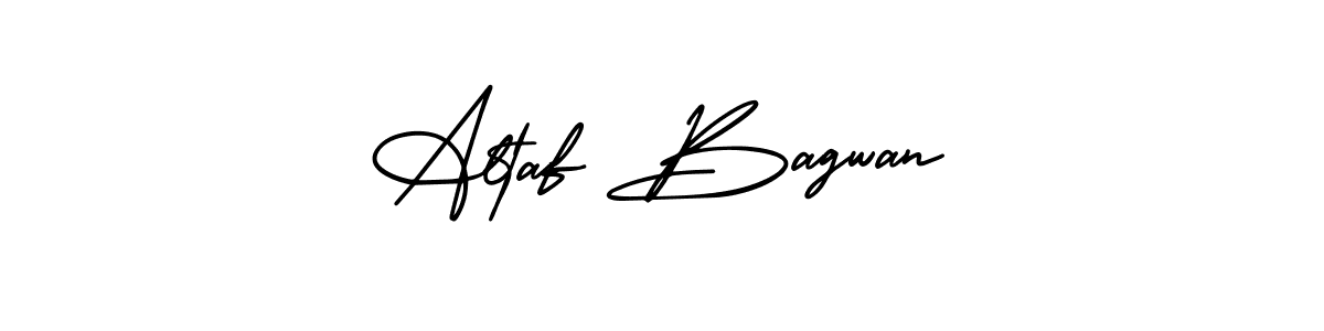 Use a signature maker to create a handwritten signature online. With this signature software, you can design (AmerikaSignatureDemo-Regular) your own signature for name Altaf Bagwan. Altaf Bagwan signature style 3 images and pictures png