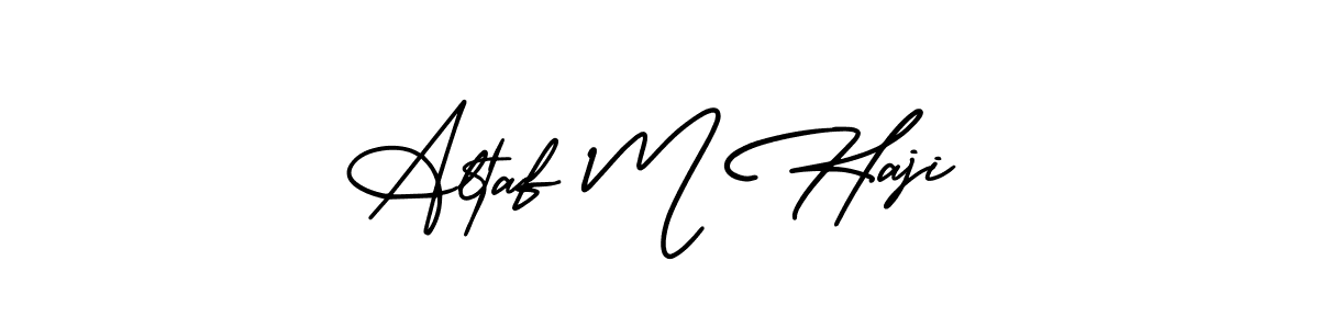 Here are the top 10 professional signature styles for the name Altaf M Haji. These are the best autograph styles you can use for your name. Altaf M Haji signature style 3 images and pictures png