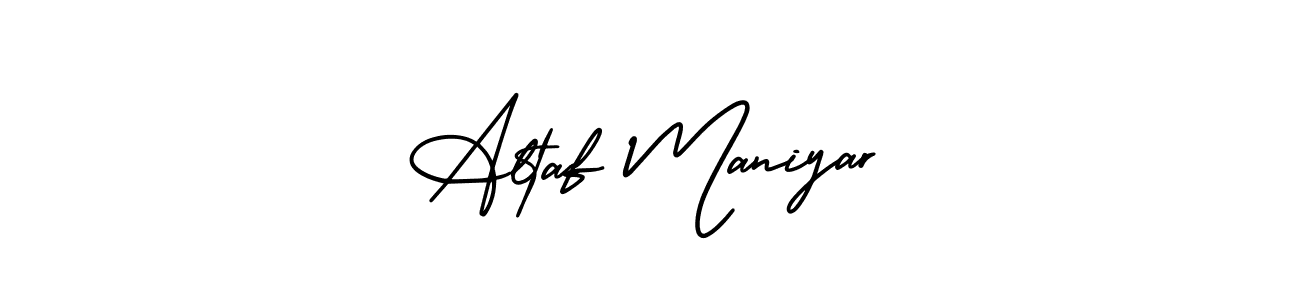 See photos of Altaf Maniyar official signature by Spectra . Check more albums & portfolios. Read reviews & check more about AmerikaSignatureDemo-Regular font. Altaf Maniyar signature style 3 images and pictures png