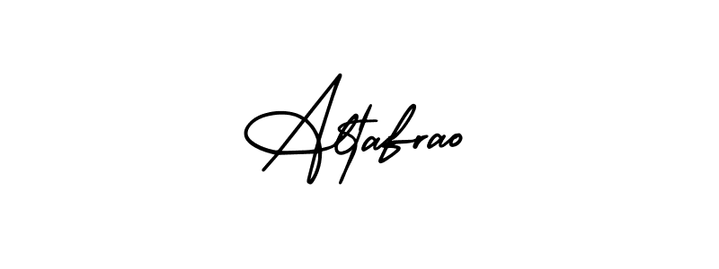 Similarly AmerikaSignatureDemo-Regular is the best handwritten signature design. Signature creator online .You can use it as an online autograph creator for name Altafrao. Altafrao signature style 3 images and pictures png