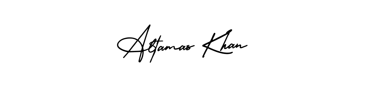 Make a beautiful signature design for name Altamas Khan. With this signature (AmerikaSignatureDemo-Regular) style, you can create a handwritten signature for free. Altamas Khan signature style 3 images and pictures png