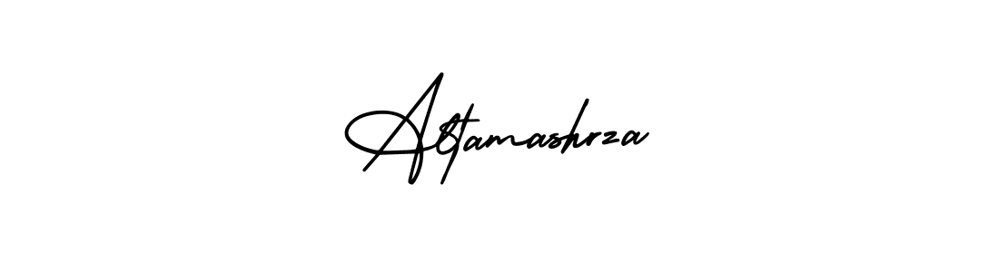 It looks lik you need a new signature style for name Altamashrza. Design unique handwritten (AmerikaSignatureDemo-Regular) signature with our free signature maker in just a few clicks. Altamashrza signature style 3 images and pictures png