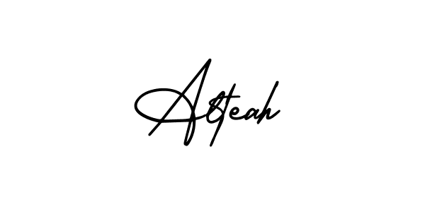 Best and Professional Signature Style for Alteah. AmerikaSignatureDemo-Regular Best Signature Style Collection. Alteah signature style 3 images and pictures png